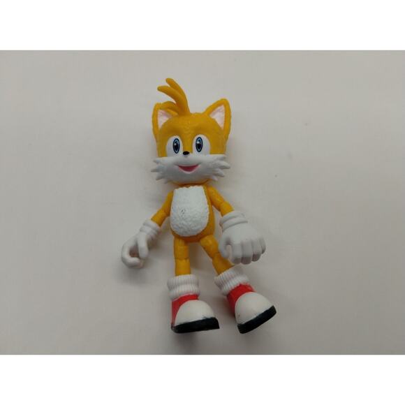 Sonic The Hedgehog 3.5" Figurines Lot - Eggman - Amy Rose Tails - Some Damage - Picture 9 of 10